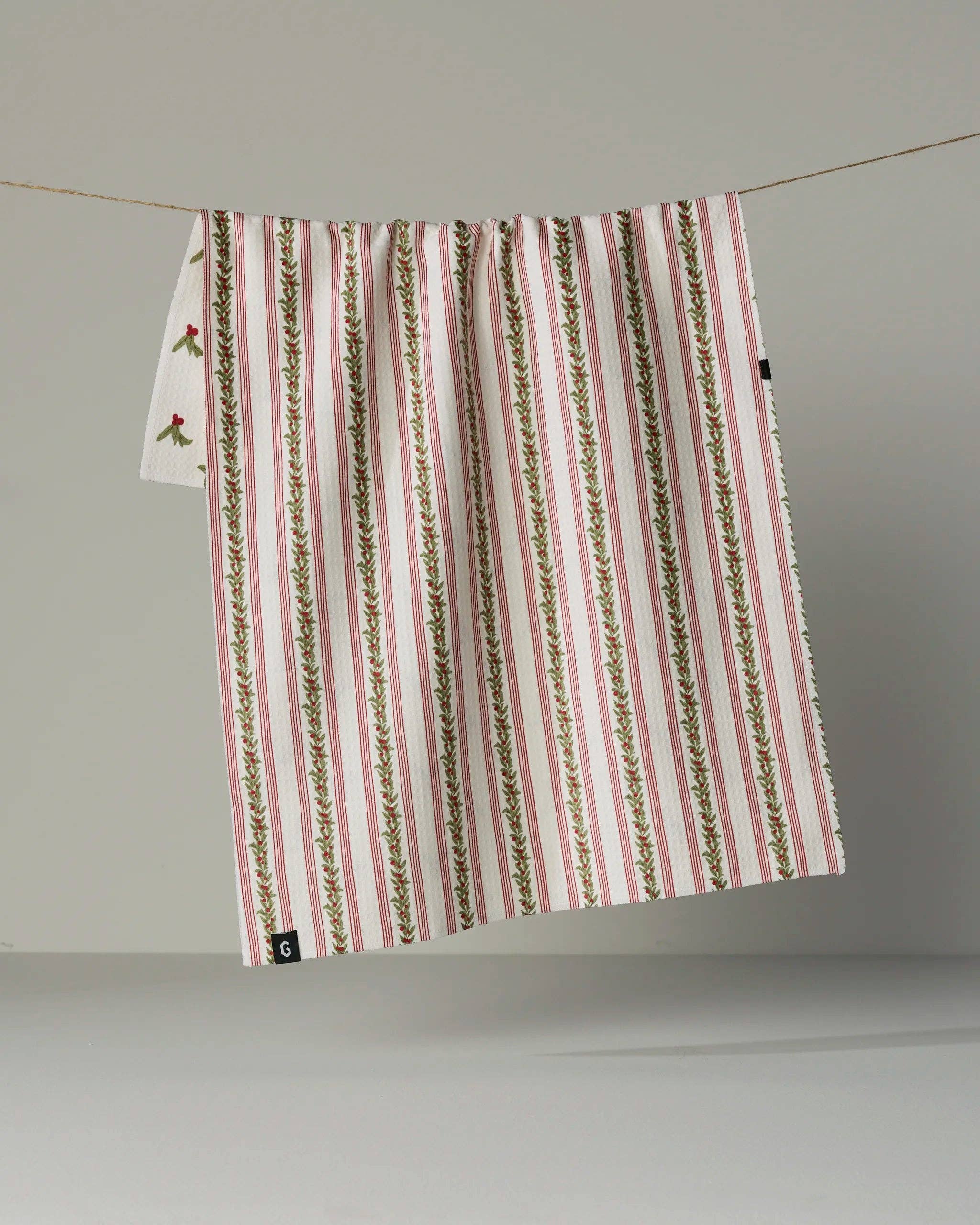 Holly Vine Luxe Kitchen Towel