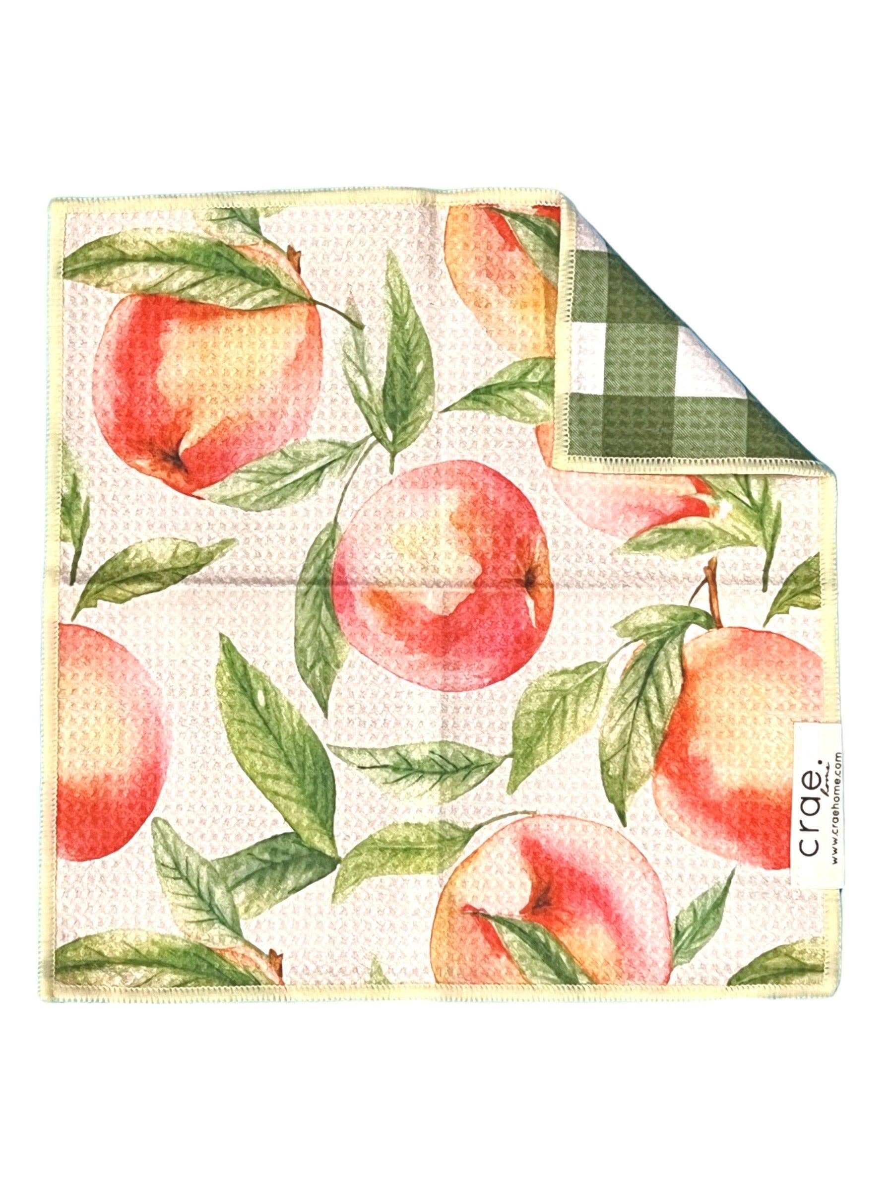 Peaches and Cream Reversible Washcloth