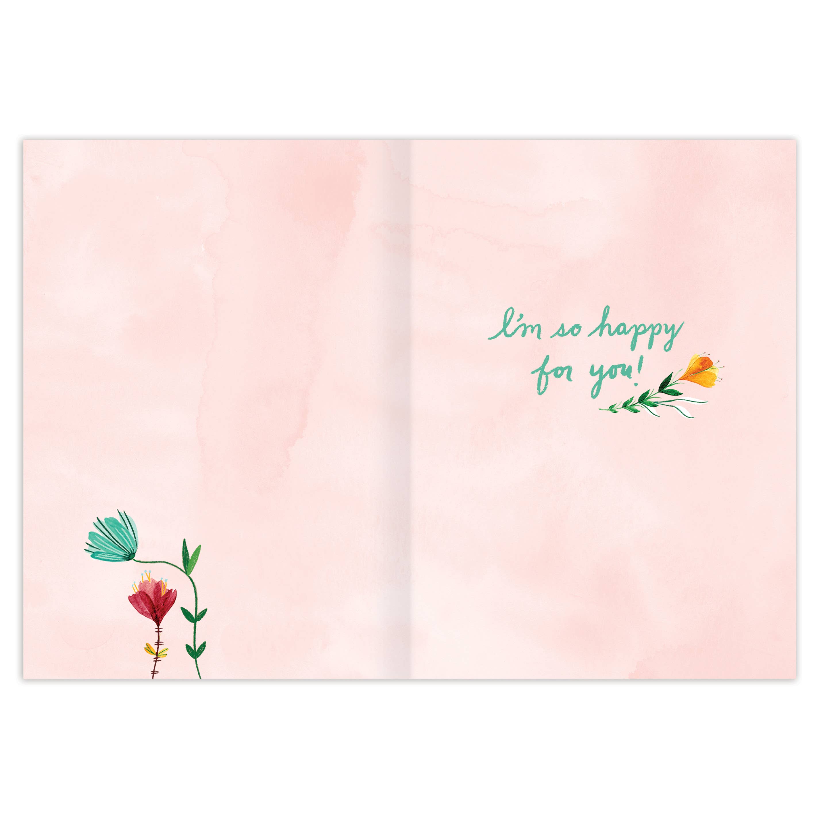Congrats Floral Card