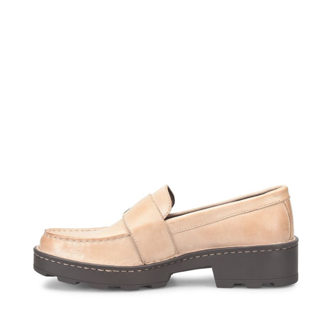 Natural Contessa Platform Loafer