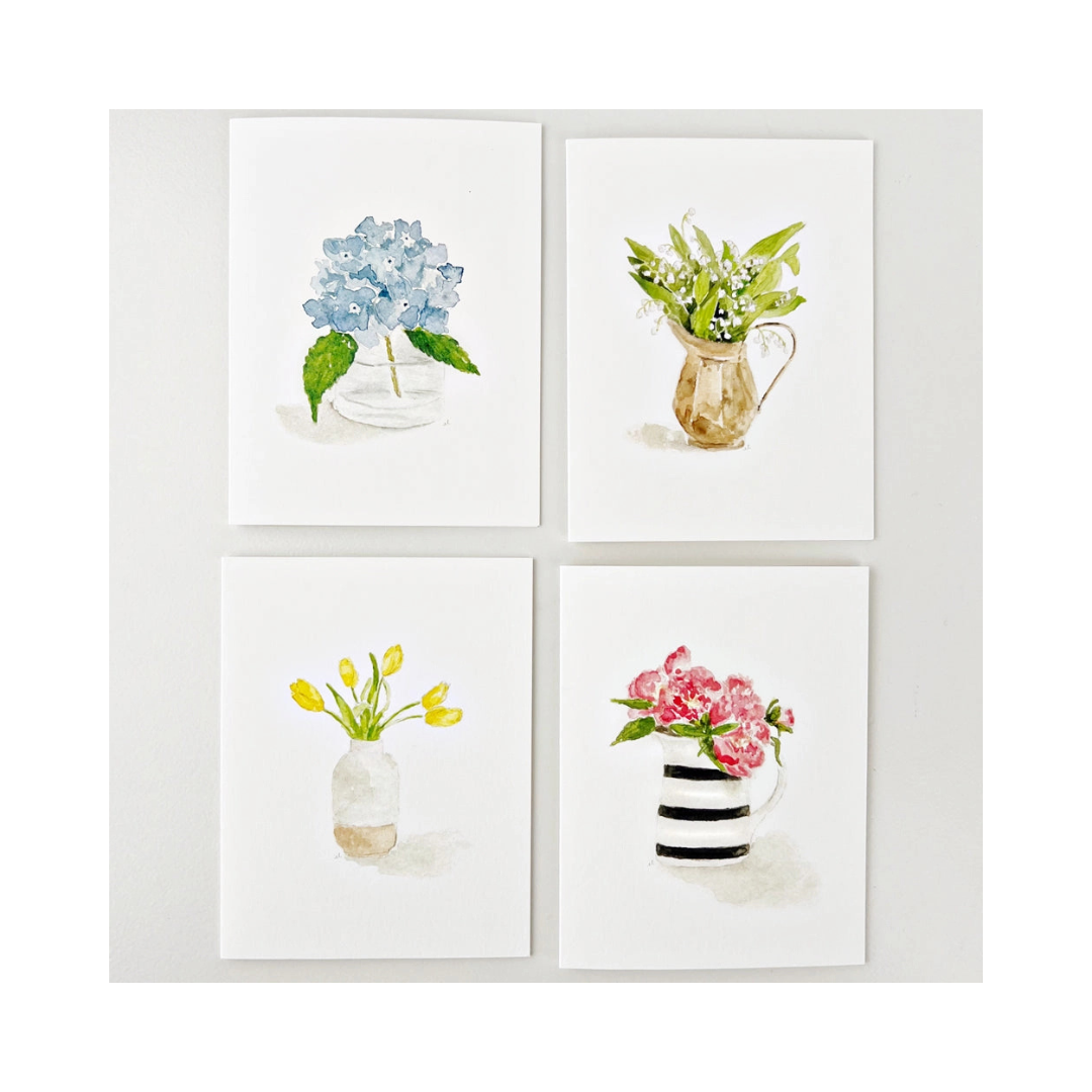 Flower Notecard Set