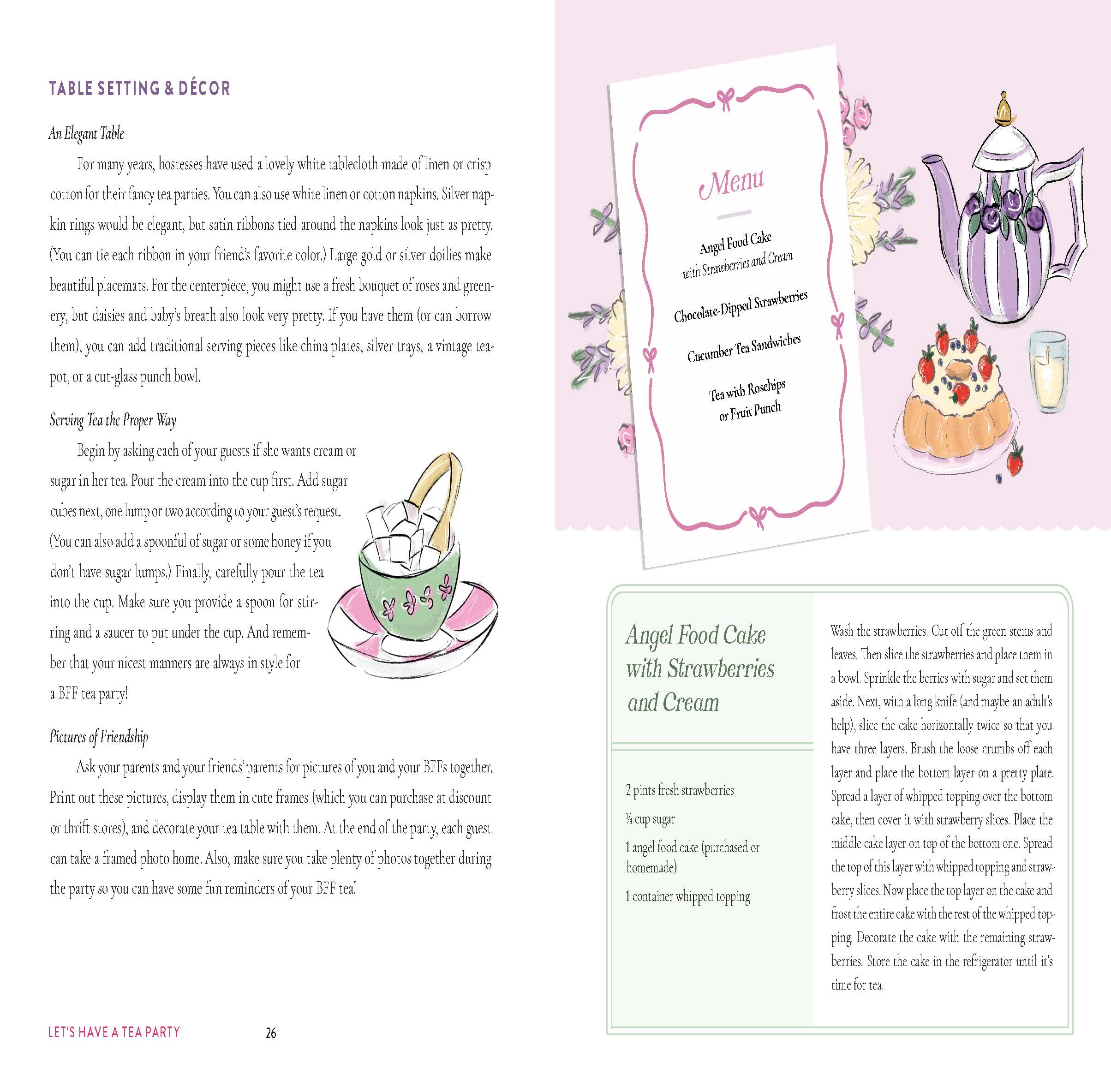 Let's Have a Tea Party: Hardcover / English