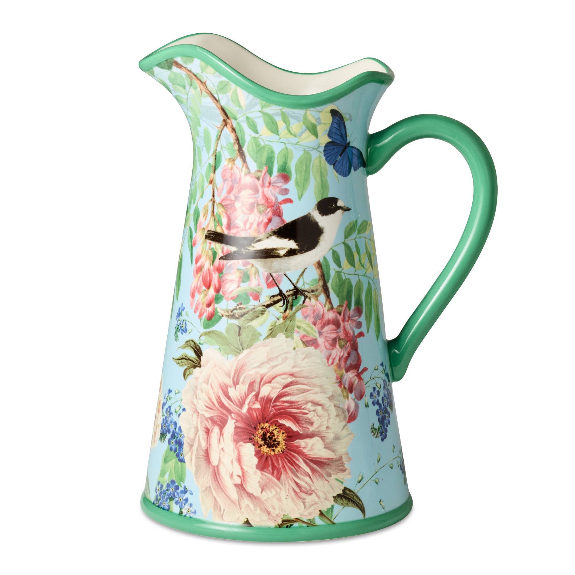 Flora Pitcher 8.75" x 11.375" 96 oz