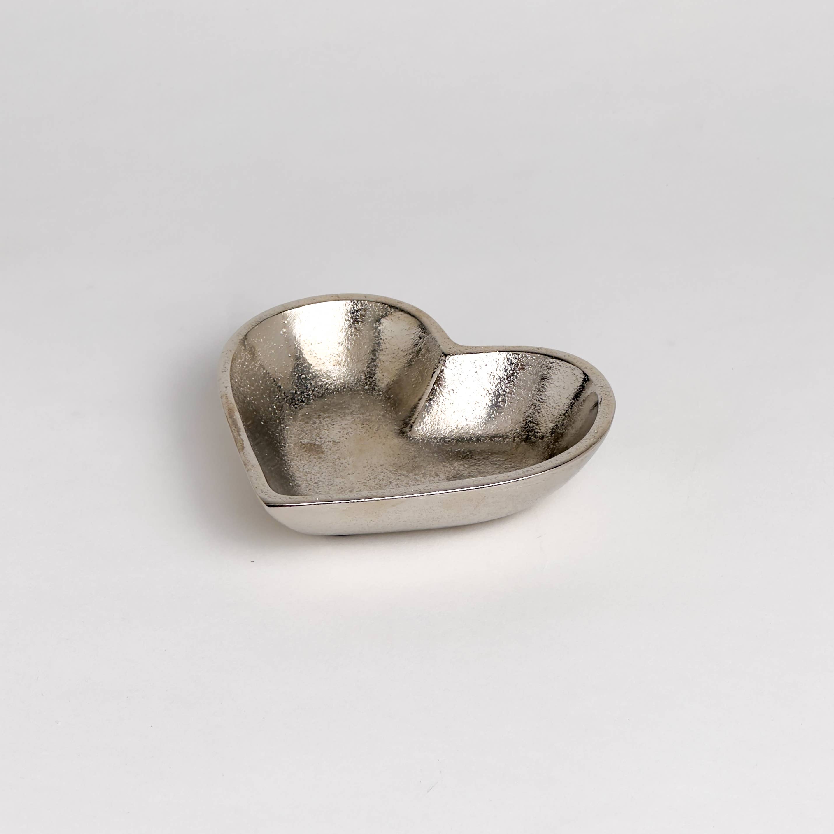 Aluminum Nickel Heart Bowl