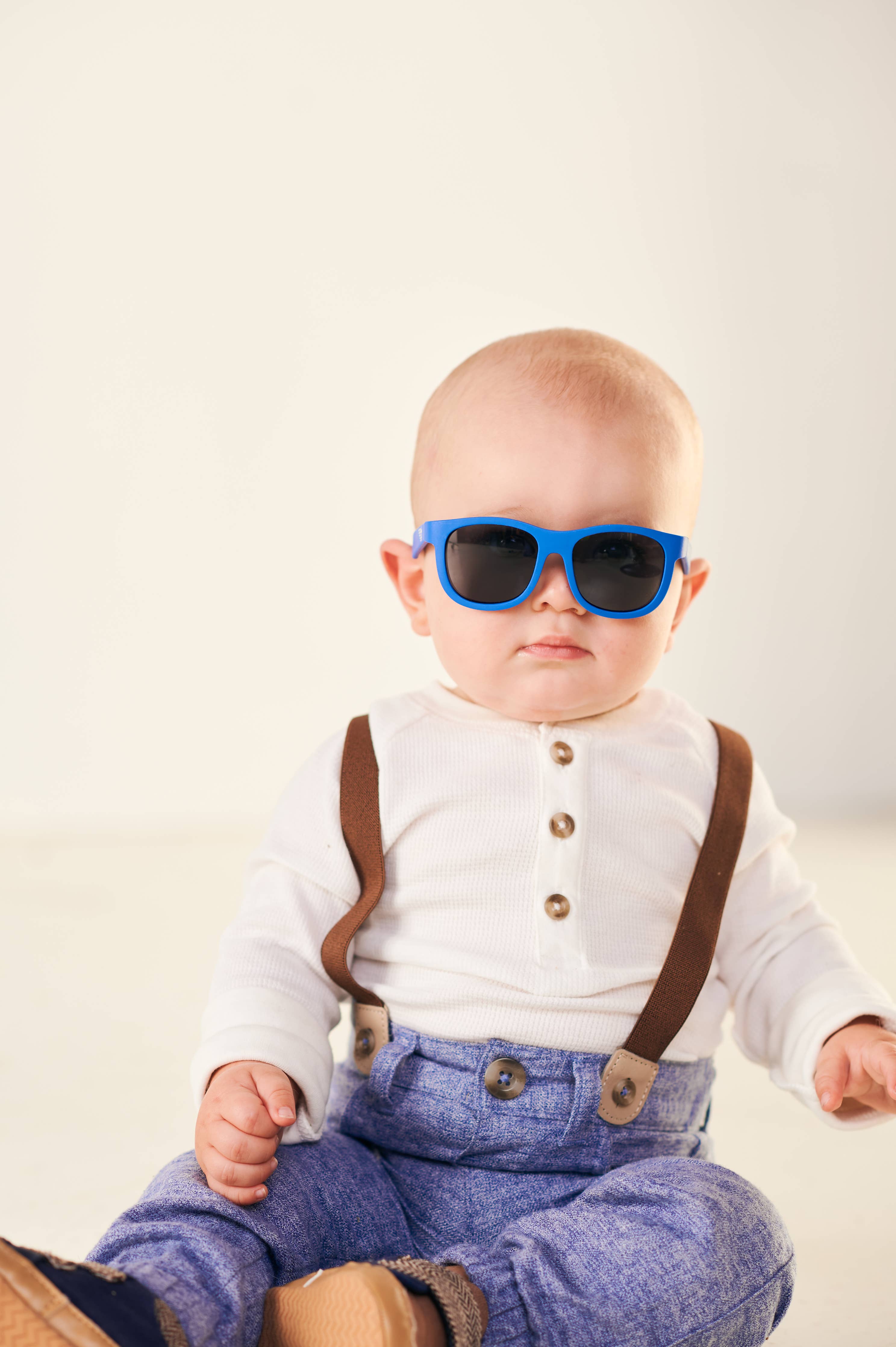 Good as Blue Navigator Baby and Kids Sunglasses: Ages 3-5