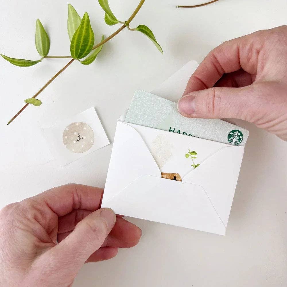 Baby duckling mini enclosure notecard