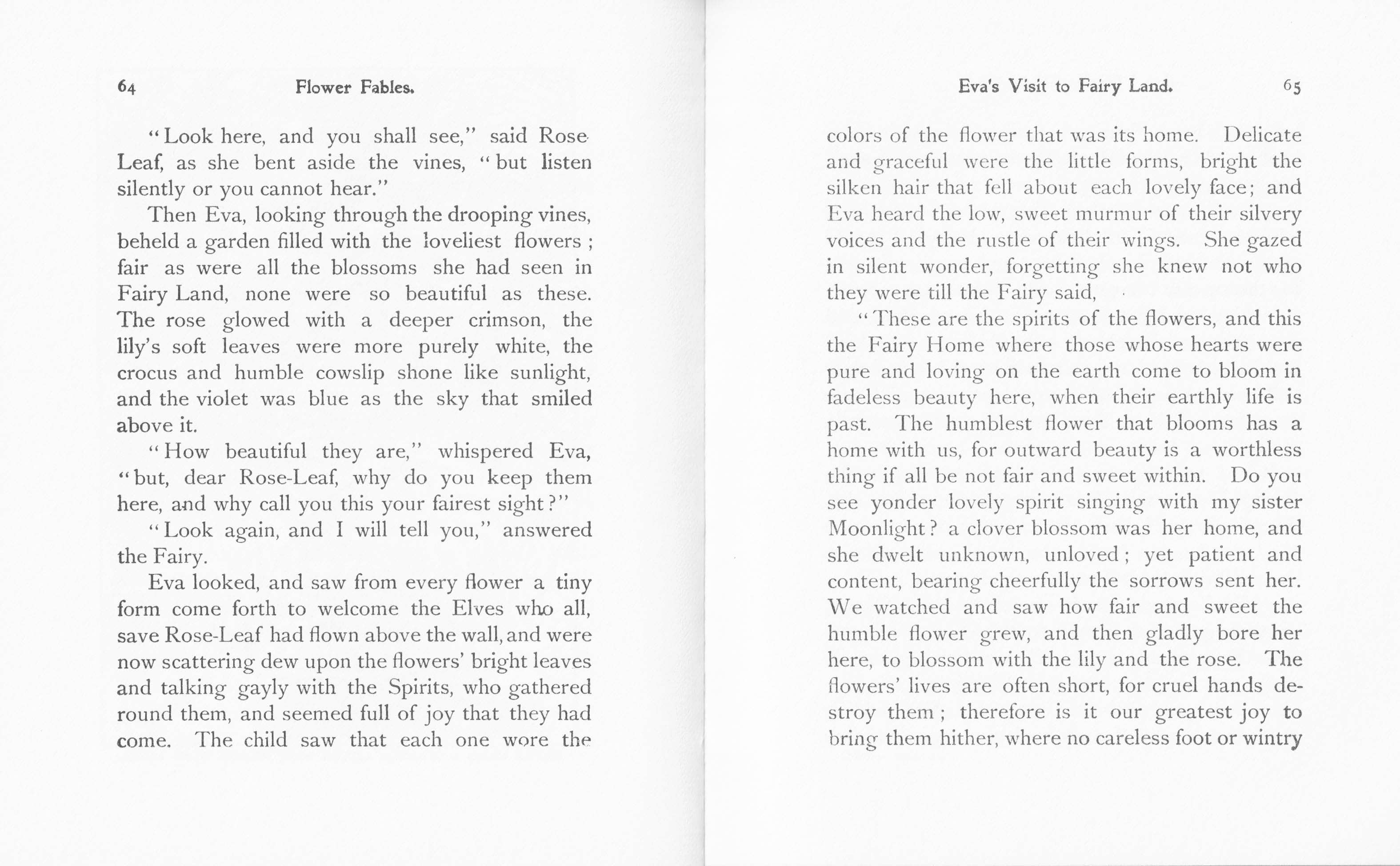 Flower Fables