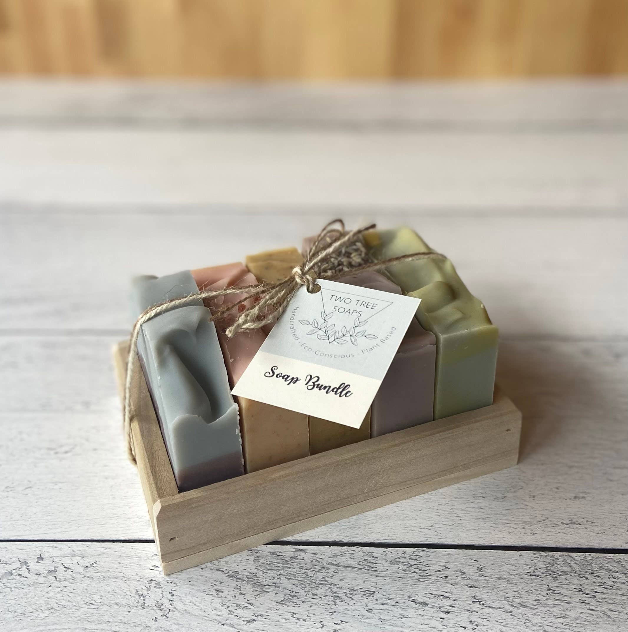 12 ct. natural wood gift tray for small gift sets: Red alder