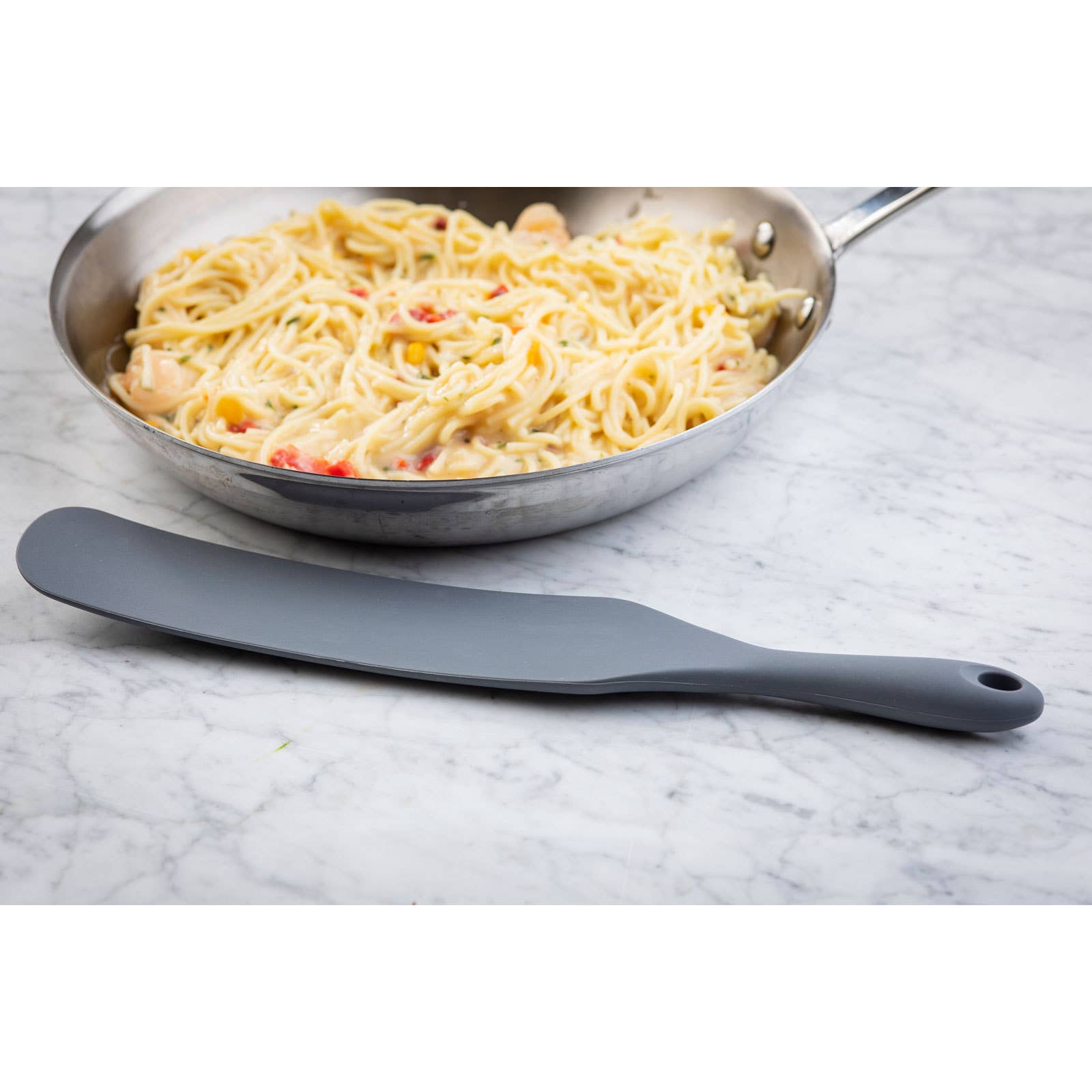 Silicone Spatula Spurtle Gray