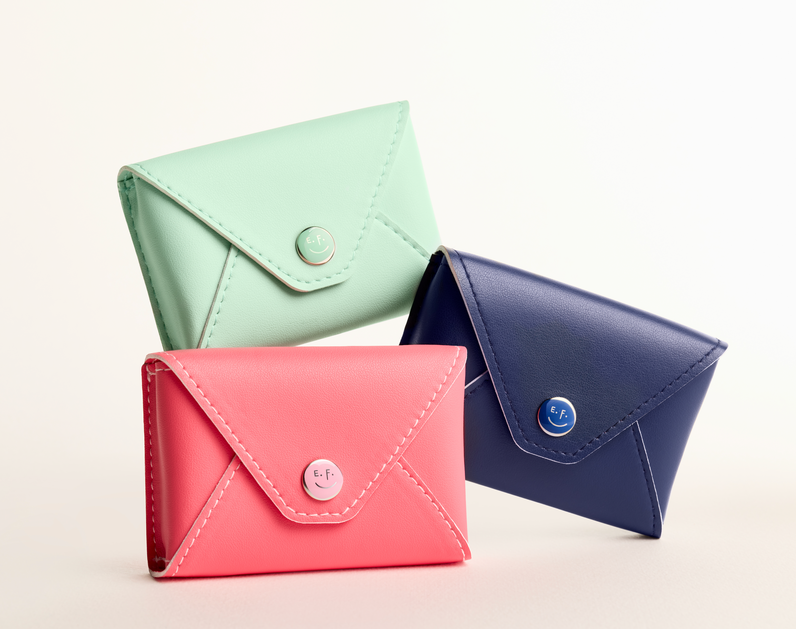 E. Frannie Pack | Little Notes® Cardholder (Seaglass Green)
