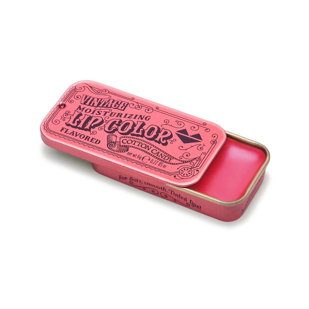 Vintage Slider Tin • Flavored Lip Color