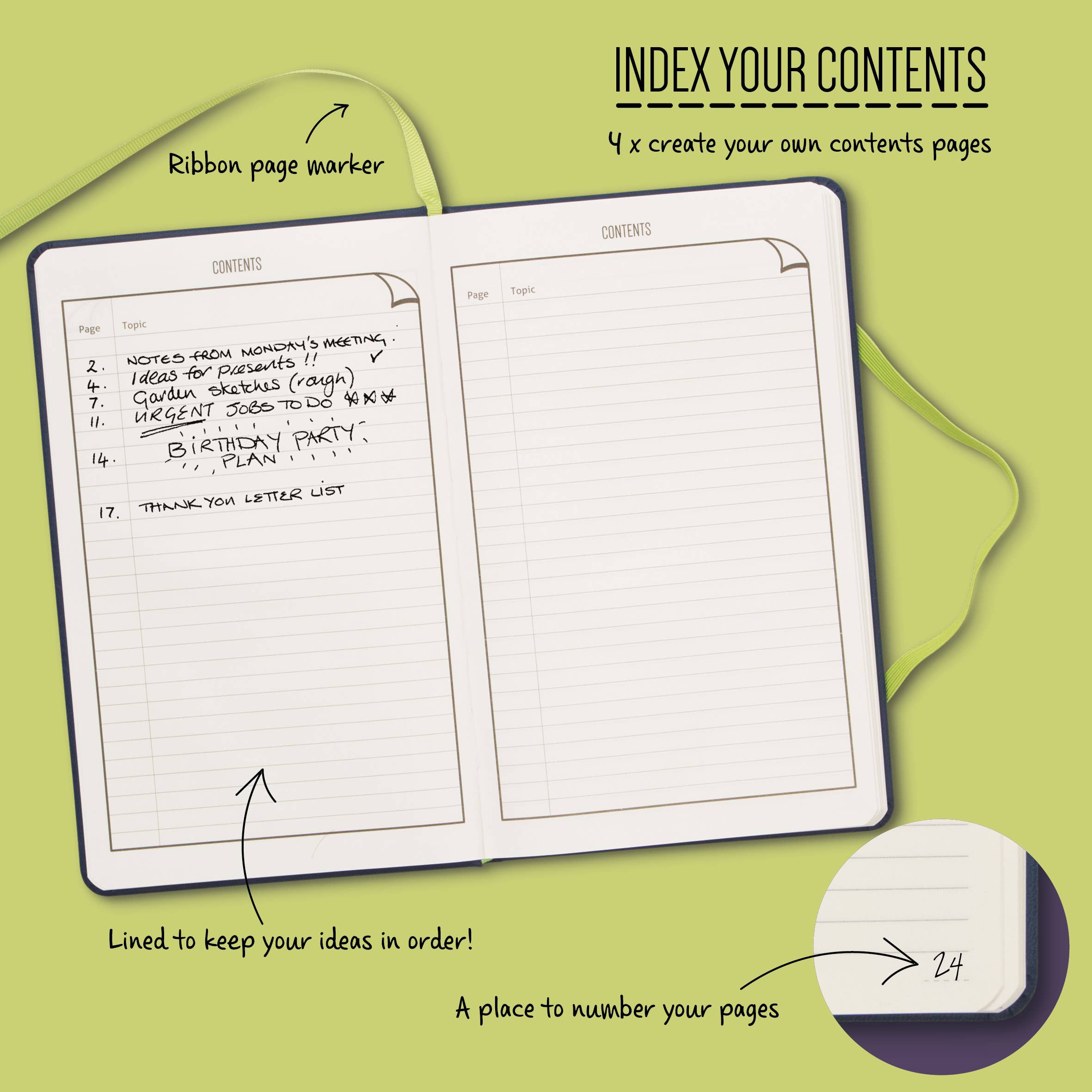 Bookaroo A5 Notebook: Blush