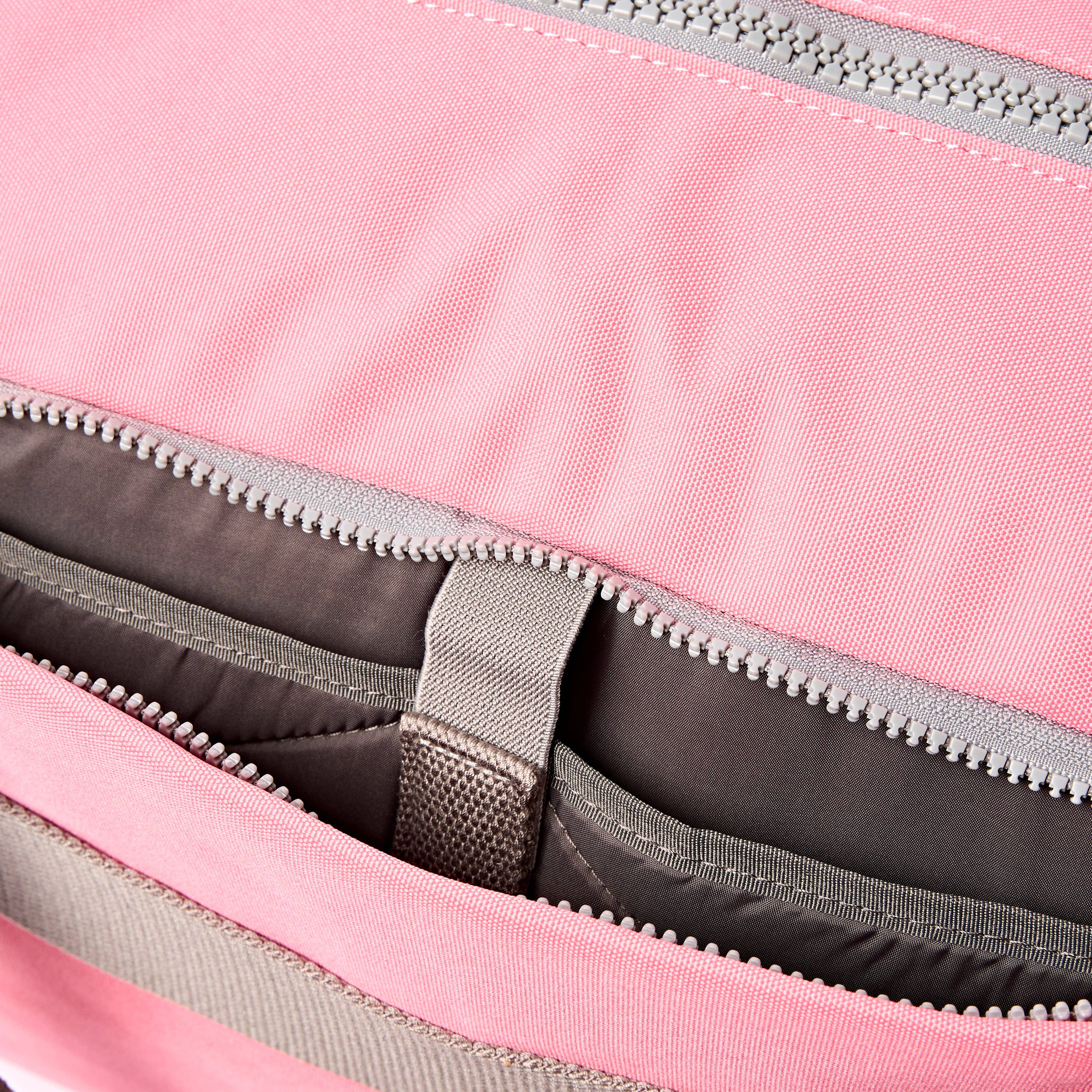 Gatwick Duffel Bag in Pink Lemonade Canvas: Large