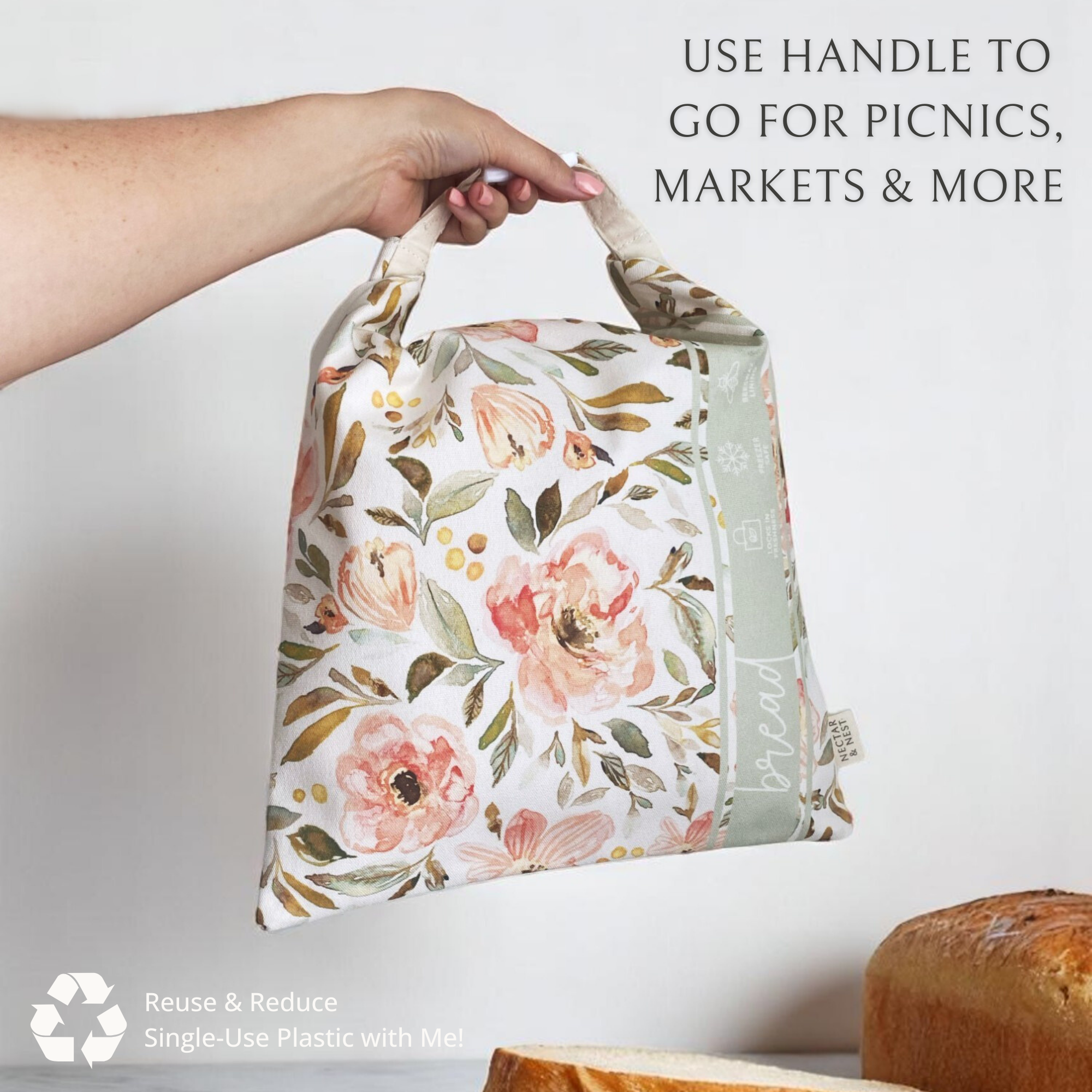 Artist Series Bread Baker Set - Bread Bag & Bowl Cover