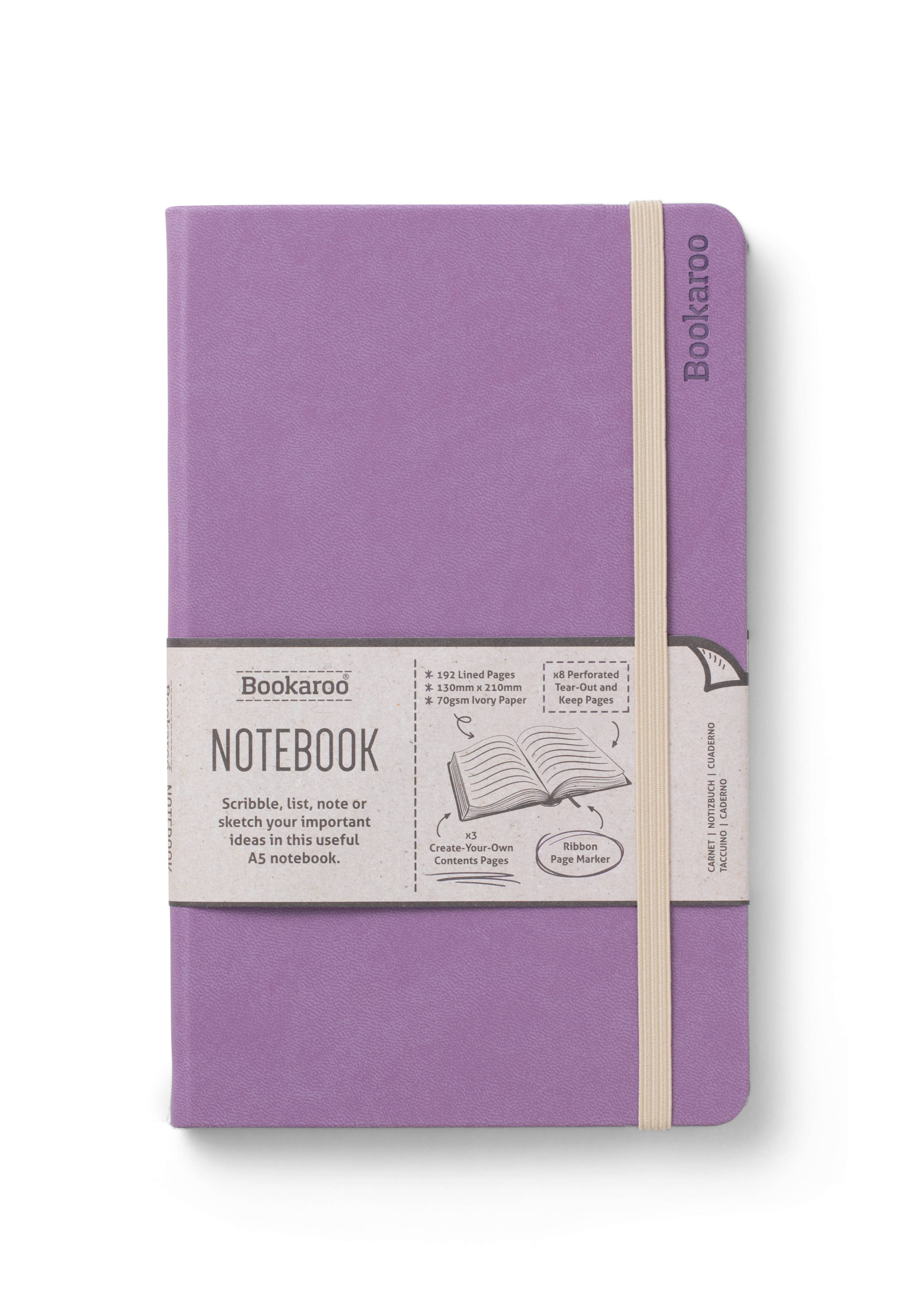 Bookaroo A5 Notebook: Brown