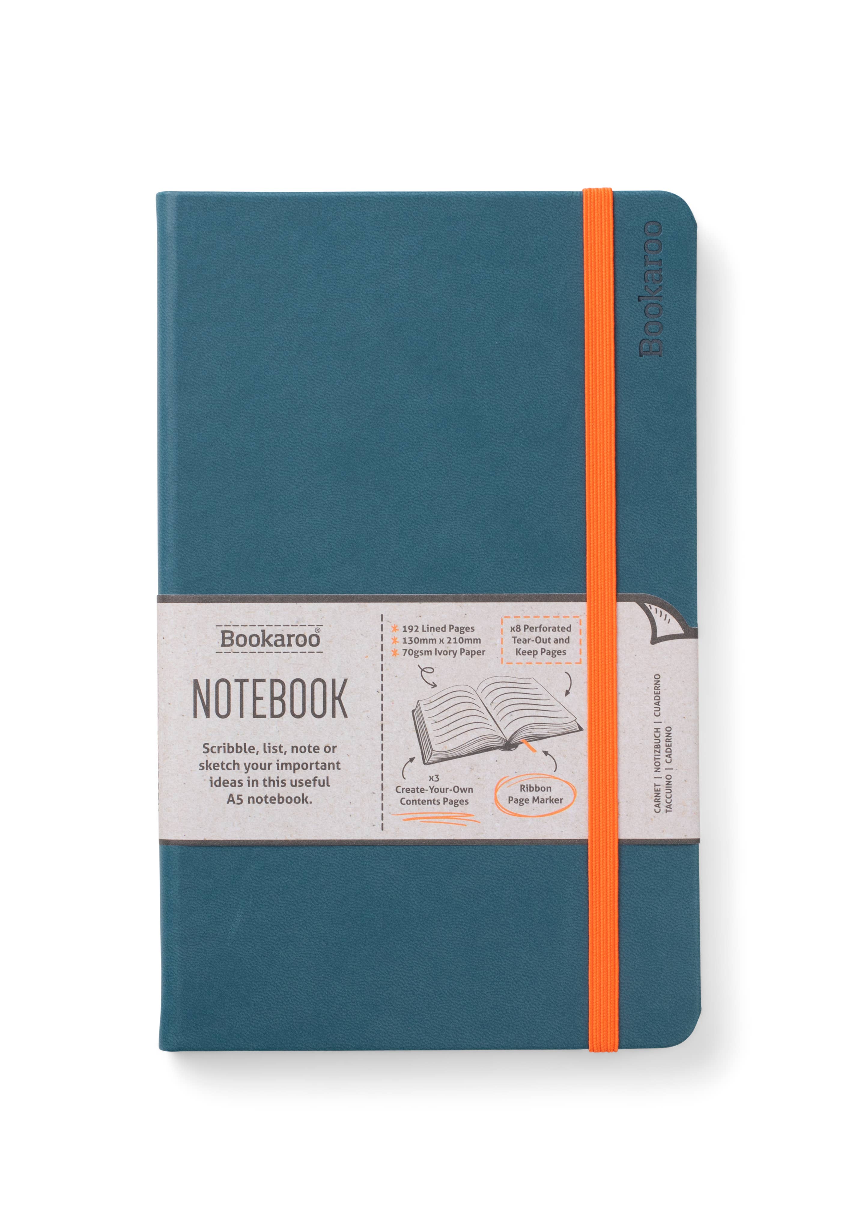 Bookaroo A5 Notebook: Brown