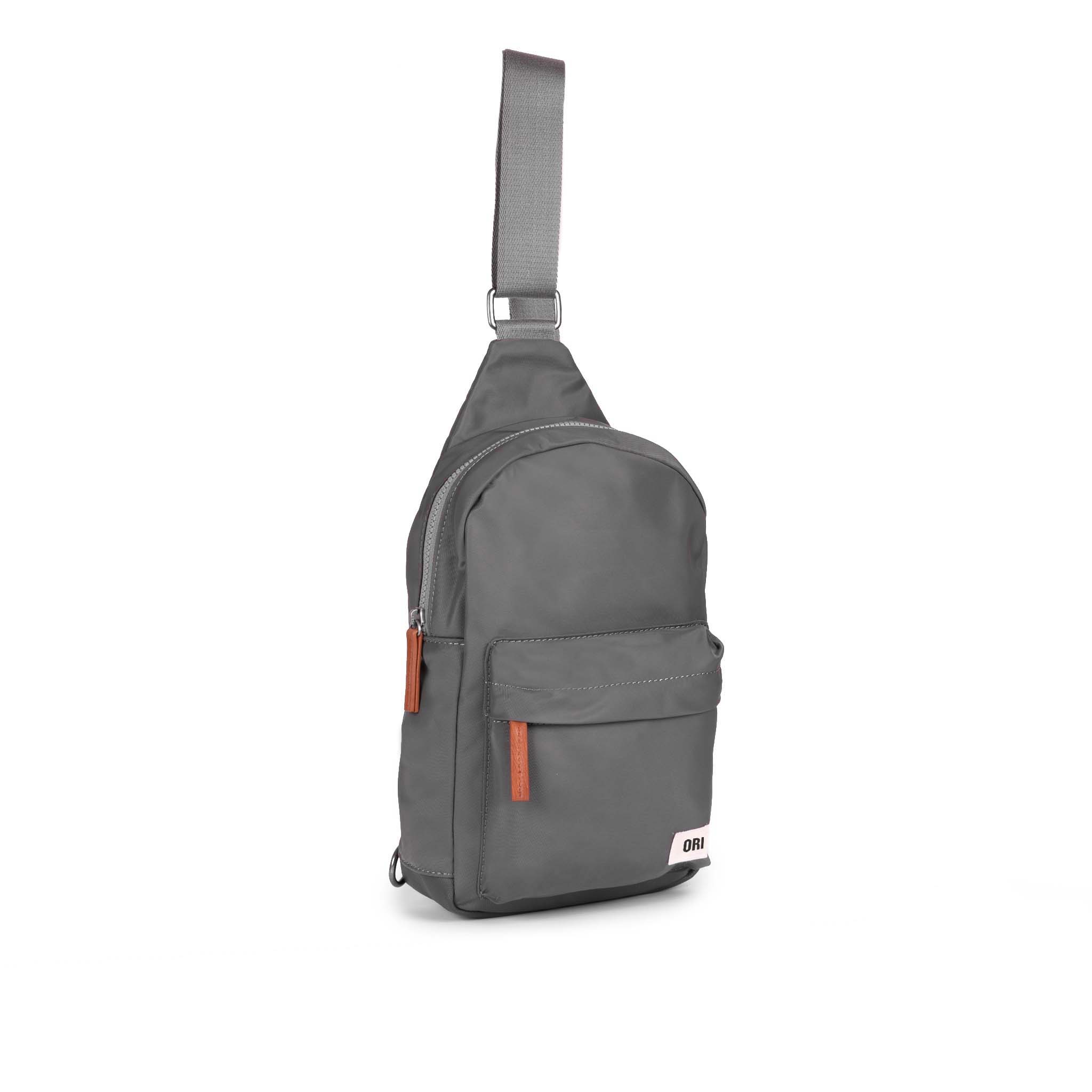 Willesden Sling Bag in Graphite Nylon: Large