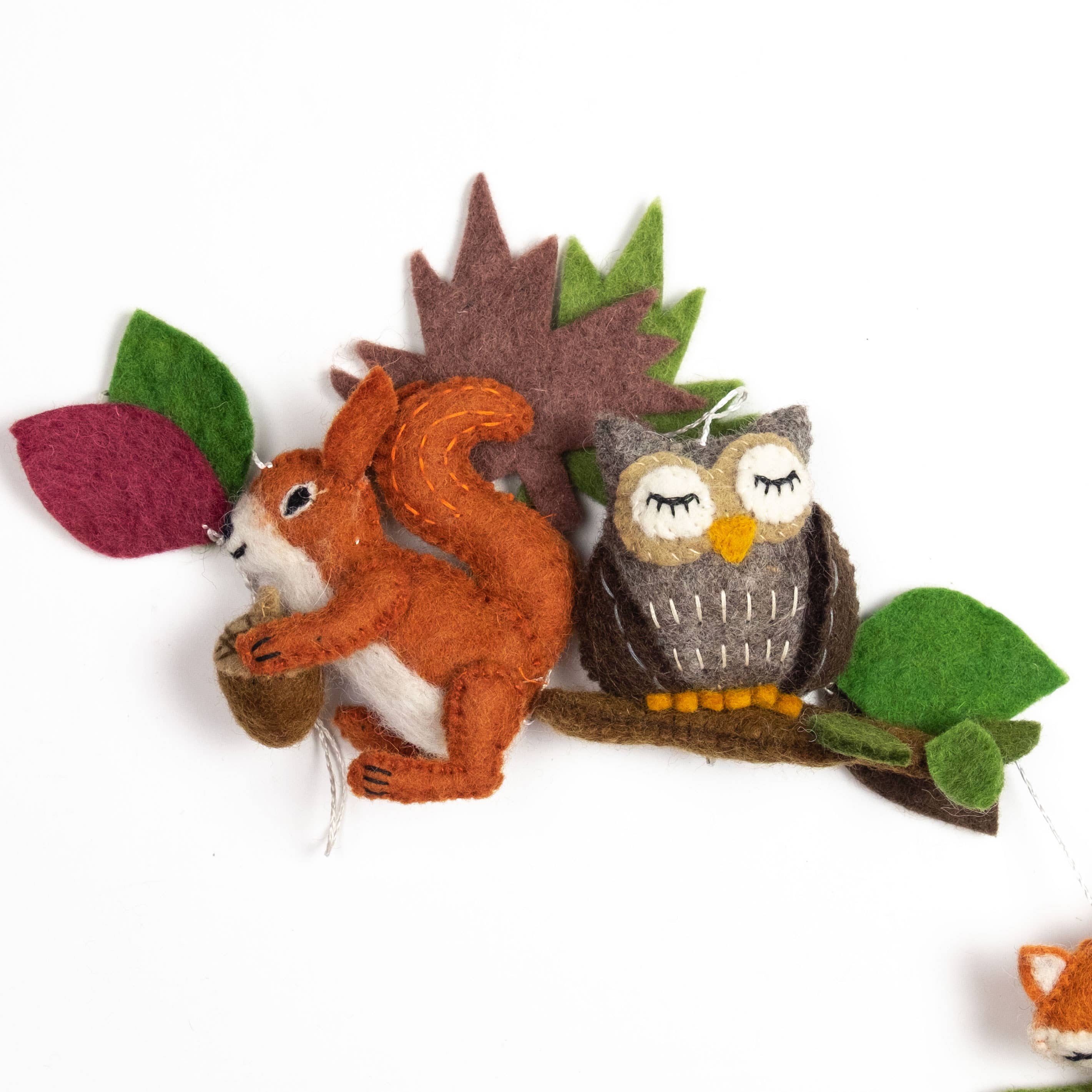 Garland - Felt Forest Animals