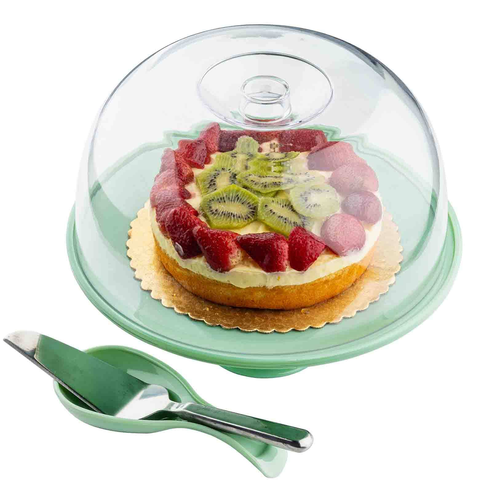 Jadeite Glass Collection Cake Stand