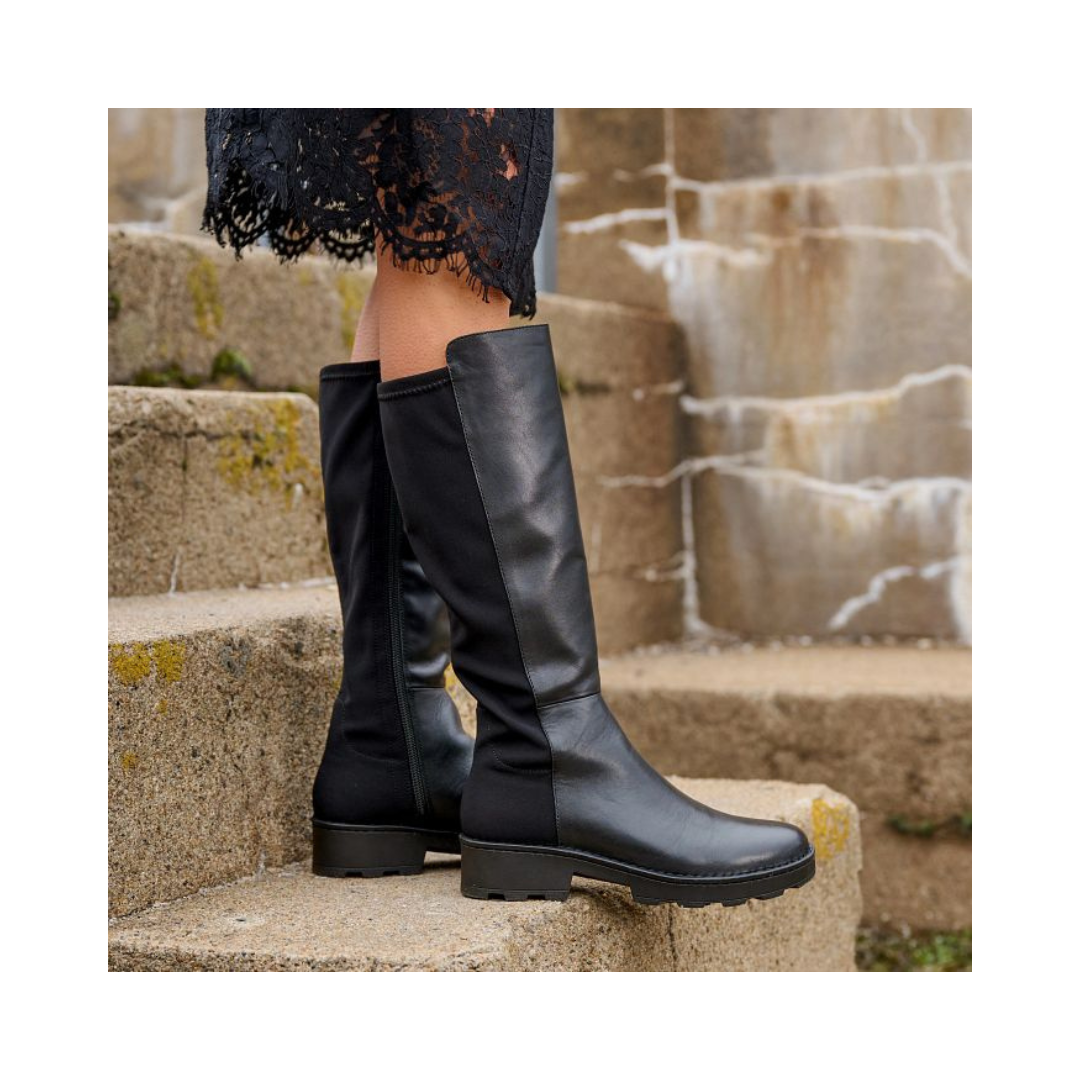 Black Caraway High Boot