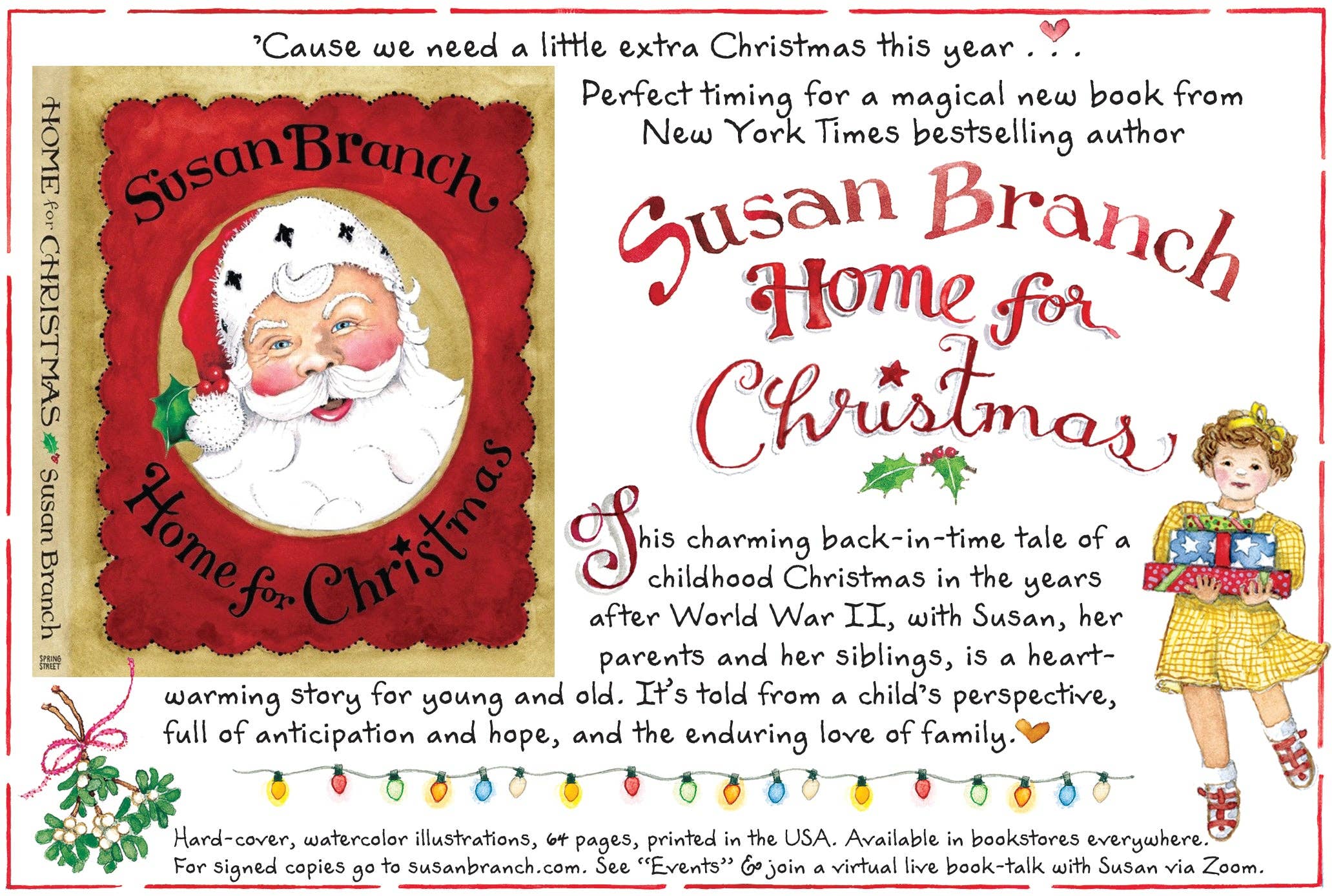 Home For Christmas by Susan Branch