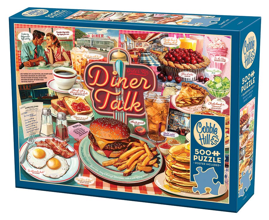 Diner Talk 500pc puzzle