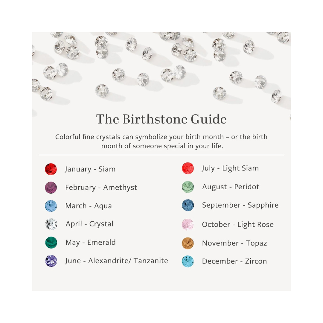 Aqua Glitz Birthstone Amulet