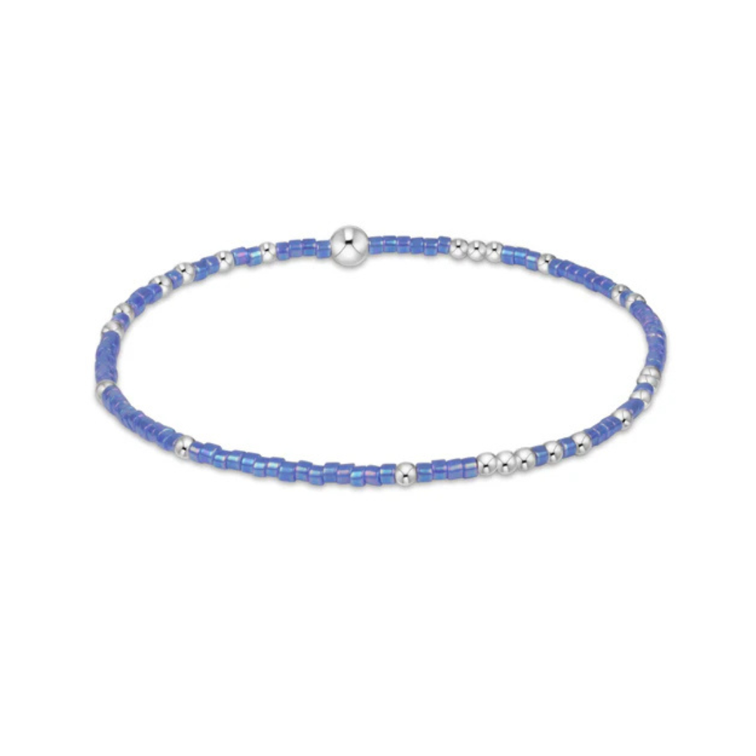 Sterling Bright Blue Hope Unwritten Bracelet