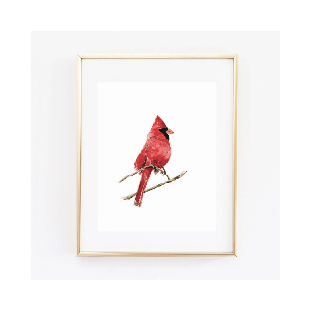 Cardinal Art Print, 8x10
