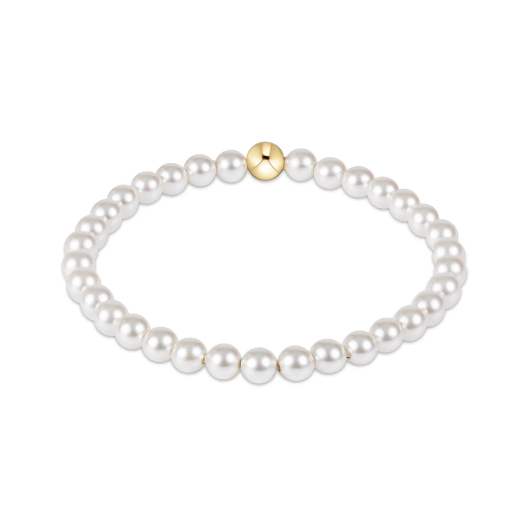 Classic Pearl 5mm Bead Extends Bracelet