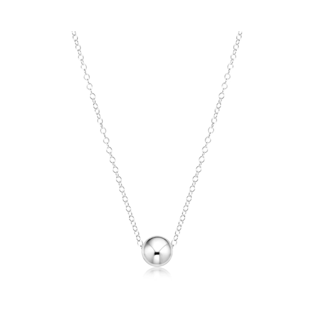Sterling Classic Necklace 8mm 16"