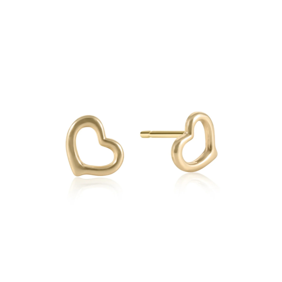 Gold Love Stud