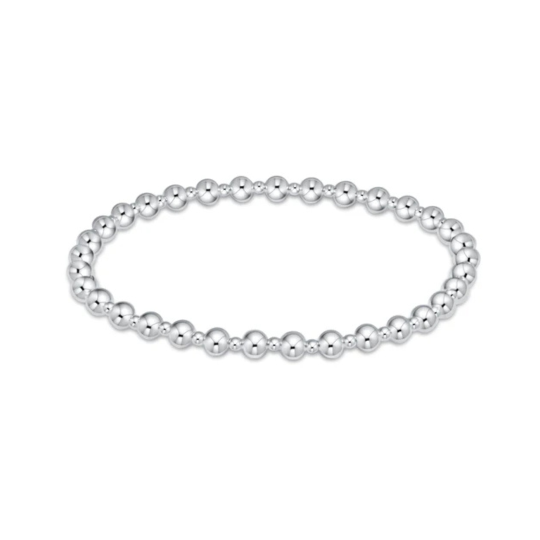 Sterling Classic Grateful 4 mm Bead Bracelet