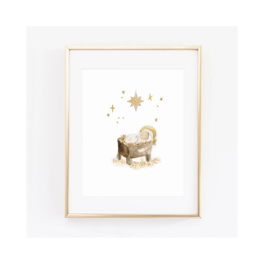 O Holy Night Art Print 8x10