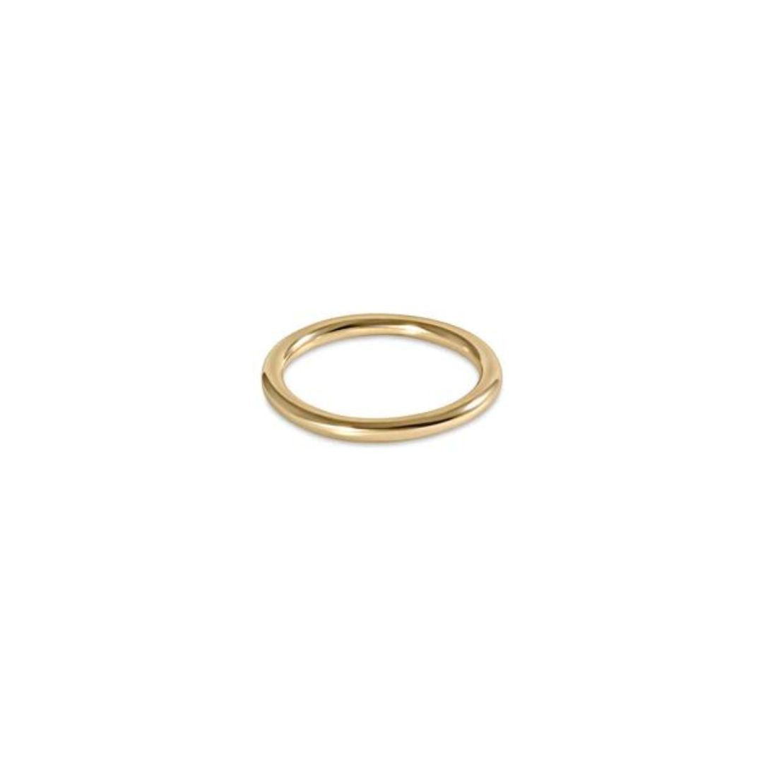 Classic Gold 3mm Band Ring Size 6