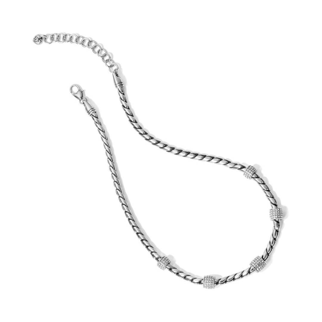 Meridian Silver Necklace