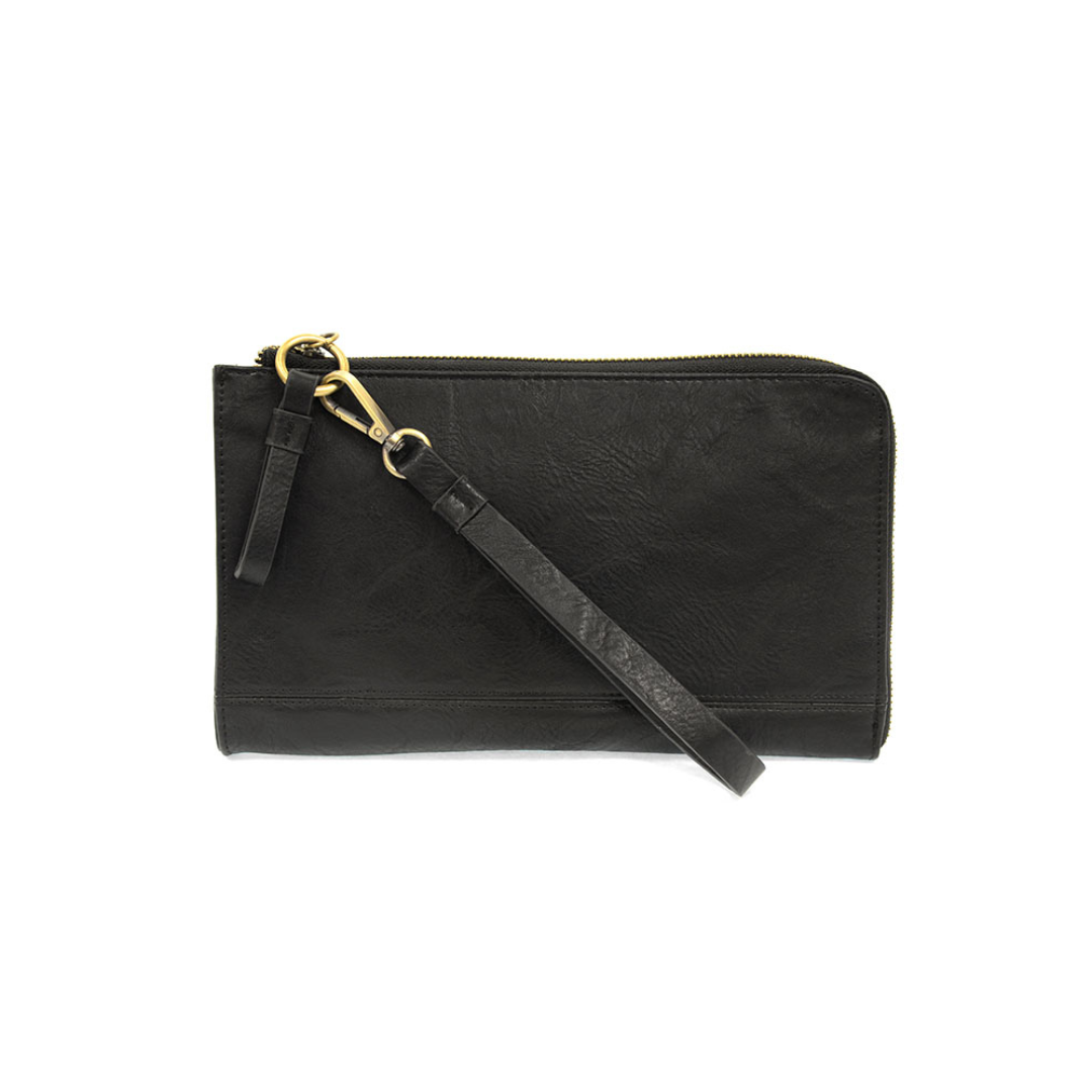 Black Karina Convertible Wristlet and Wallet