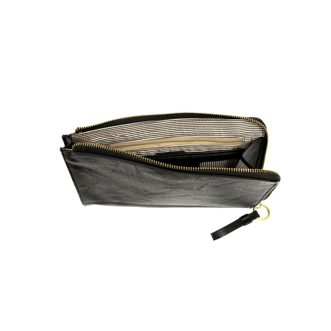 Black Karina Convertible Wristlet and Wallet