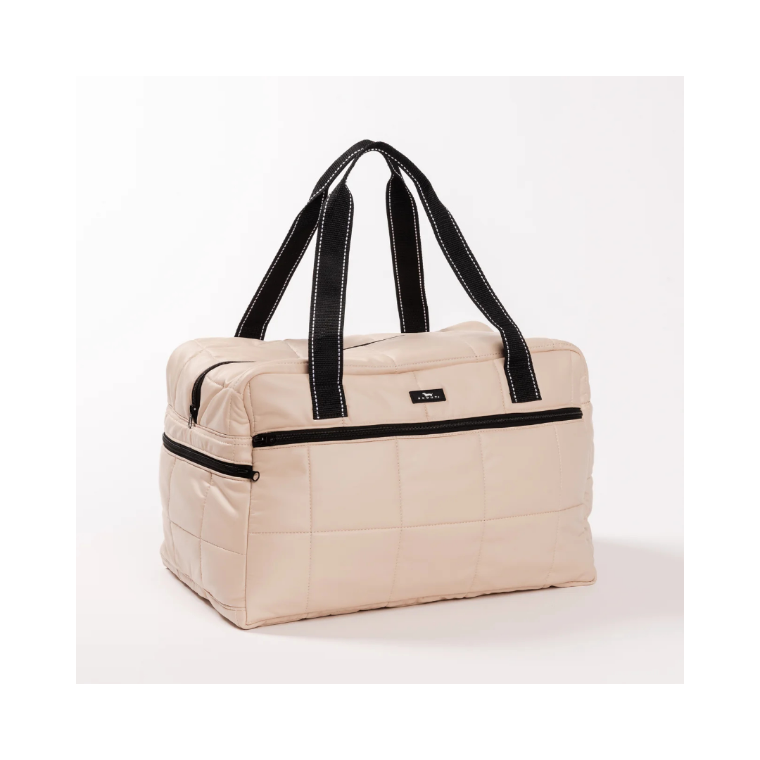 First Class Duffle Putty Box Quilted