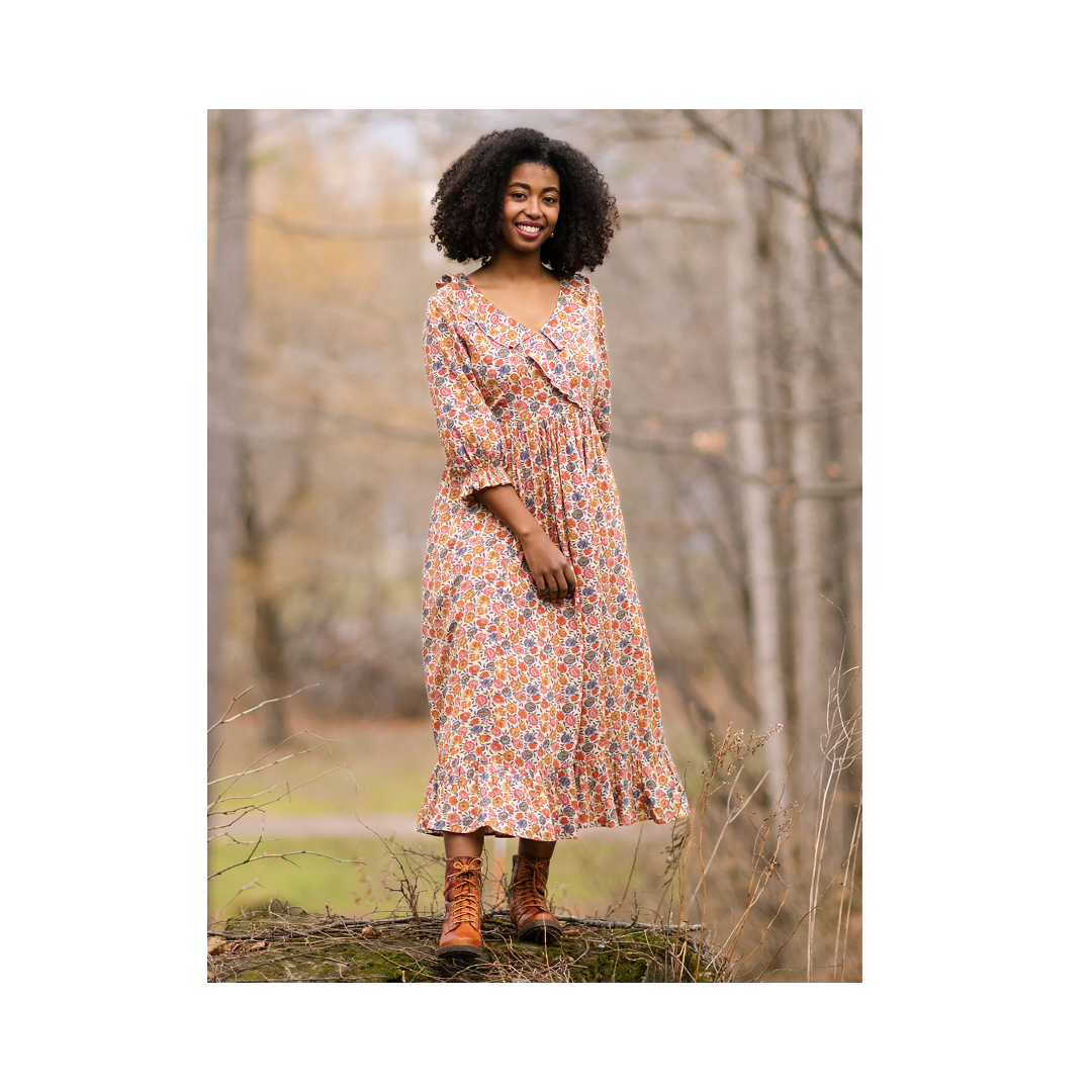 Gold Multi Liana Dress