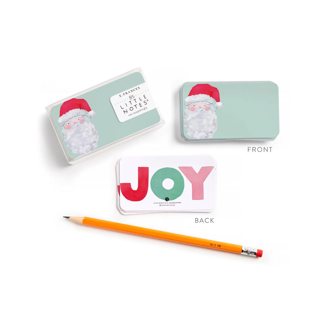 Vintage Santa Little Notes