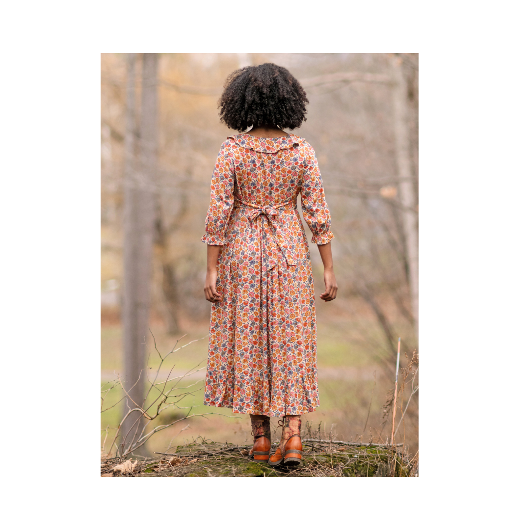 Gold Multi Liana Dress