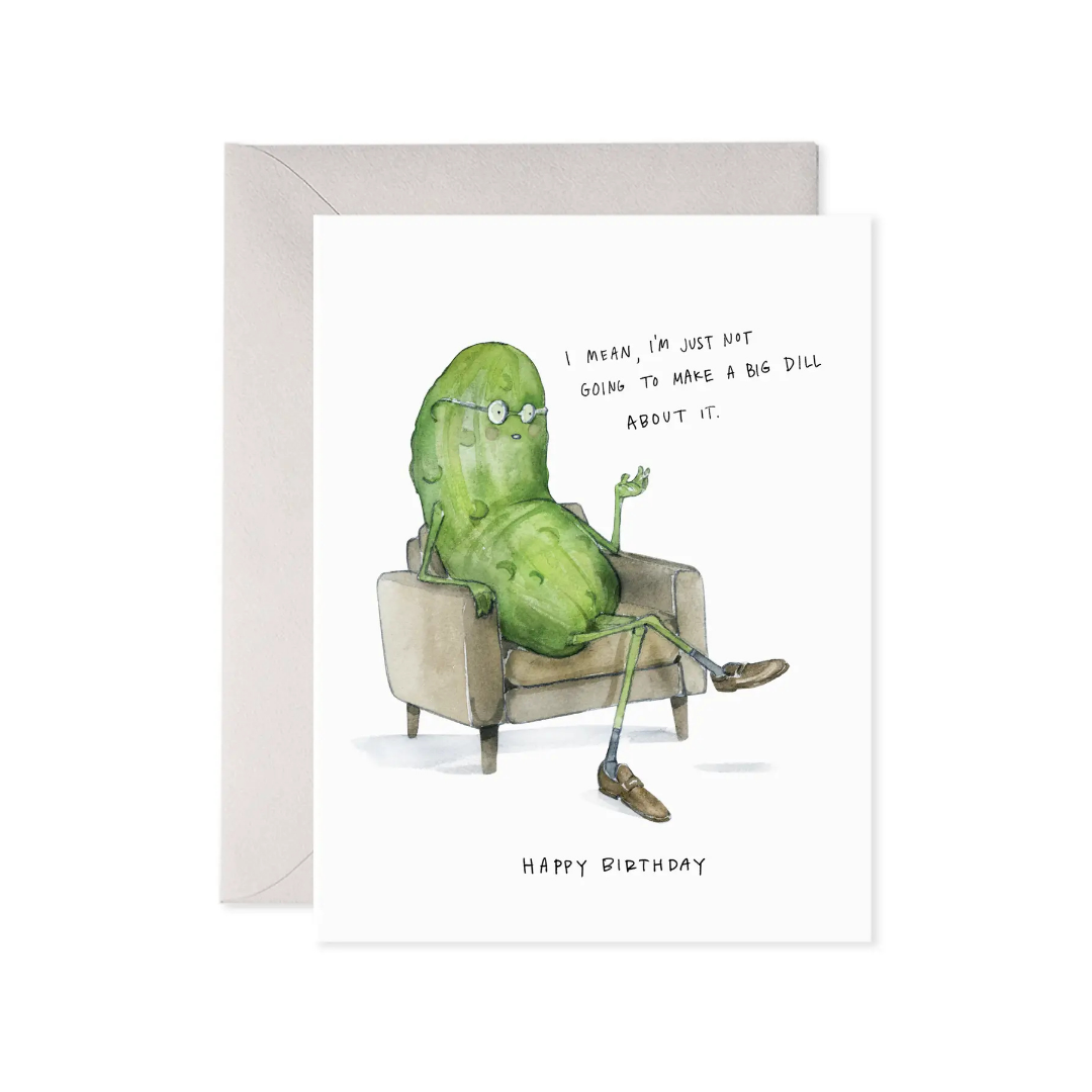 Big Dill Birthday Card