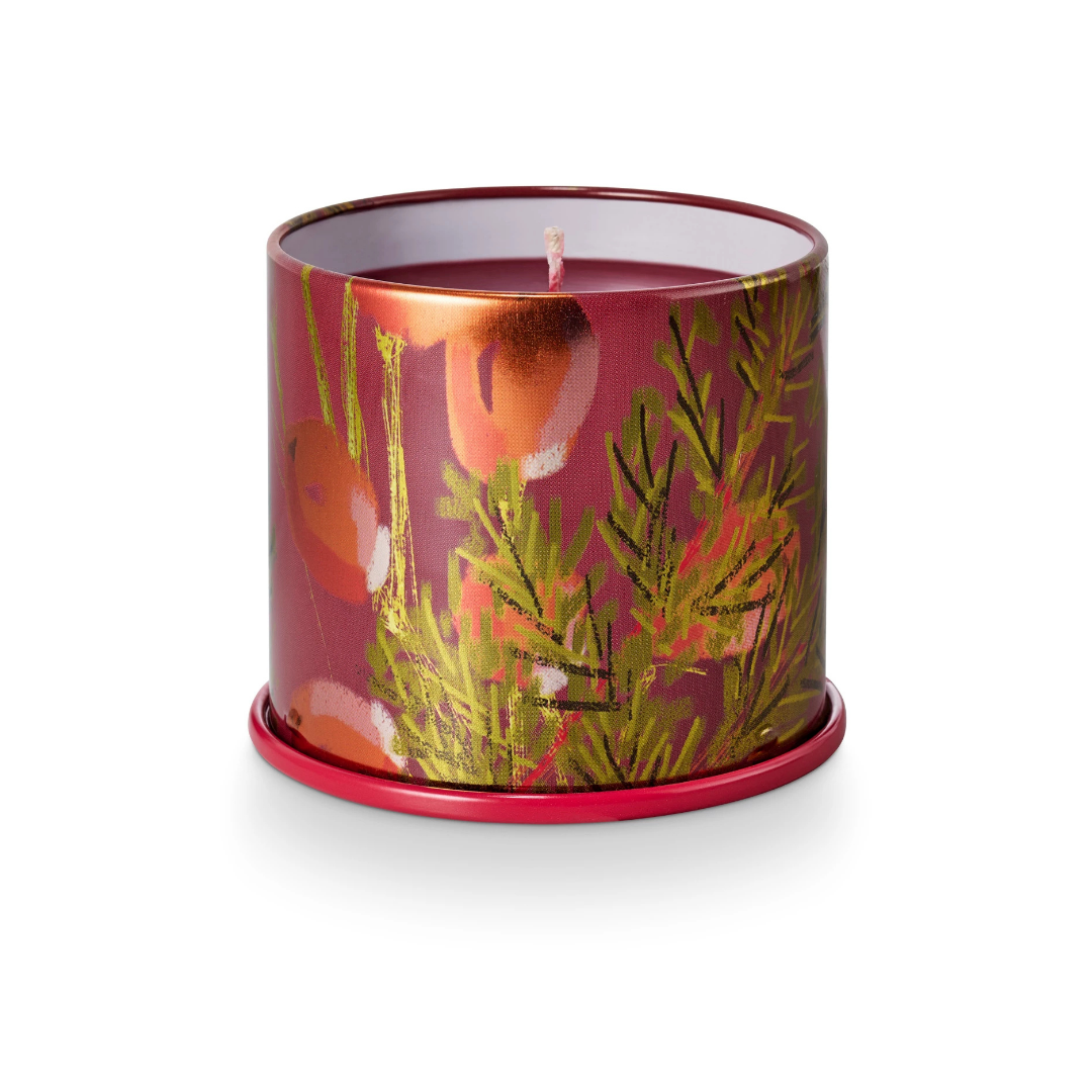 Crimson Woods Vanity Tin Candle