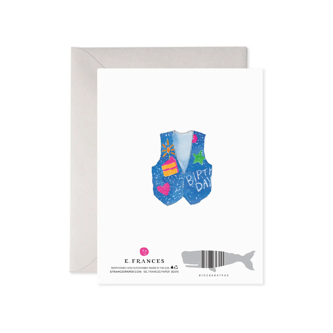 Goose Cake Hat Birthday Card