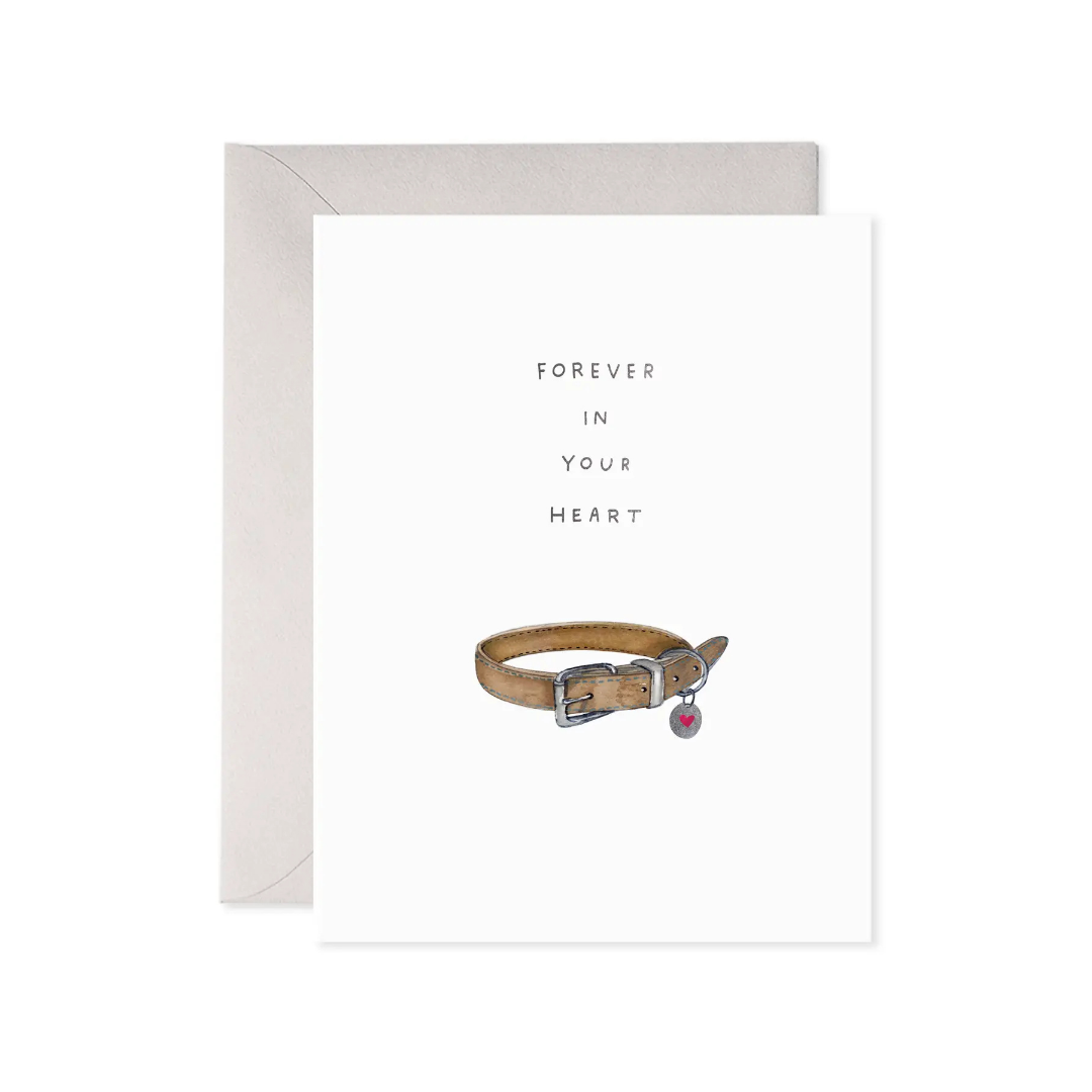 Pet Collar Greeting Card