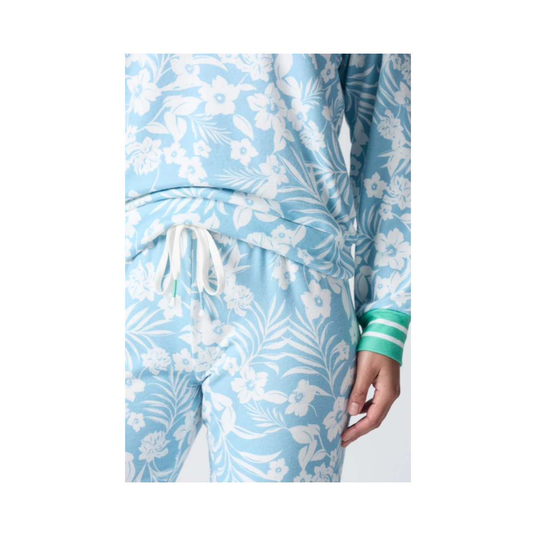 Ocean Blue Ocean Breeze Band Pant