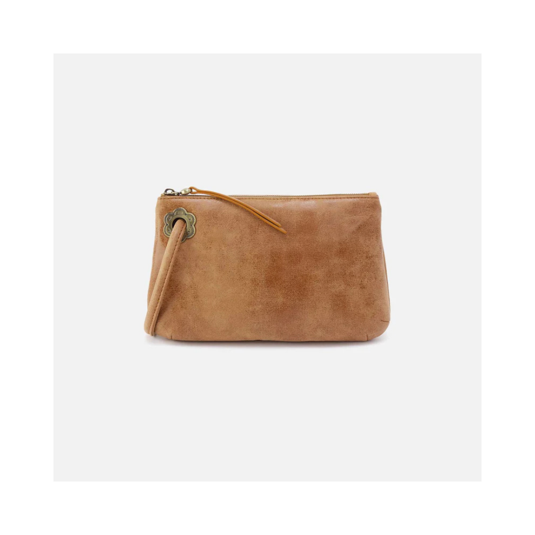 Whiskey Daisy Daze Large Wristlet Bag