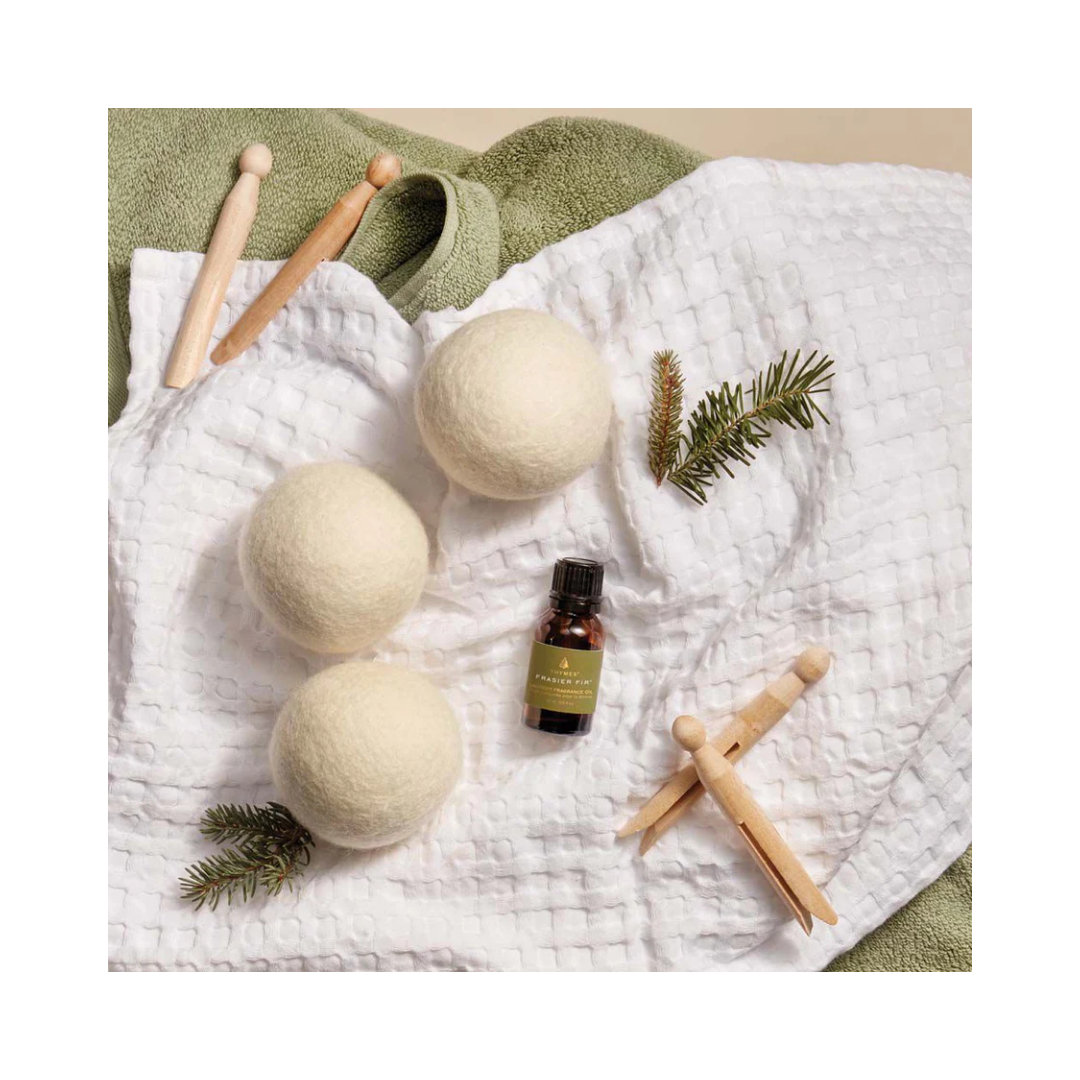 Frasier Fir Wool Dryer Balls & Laundry Fragrance