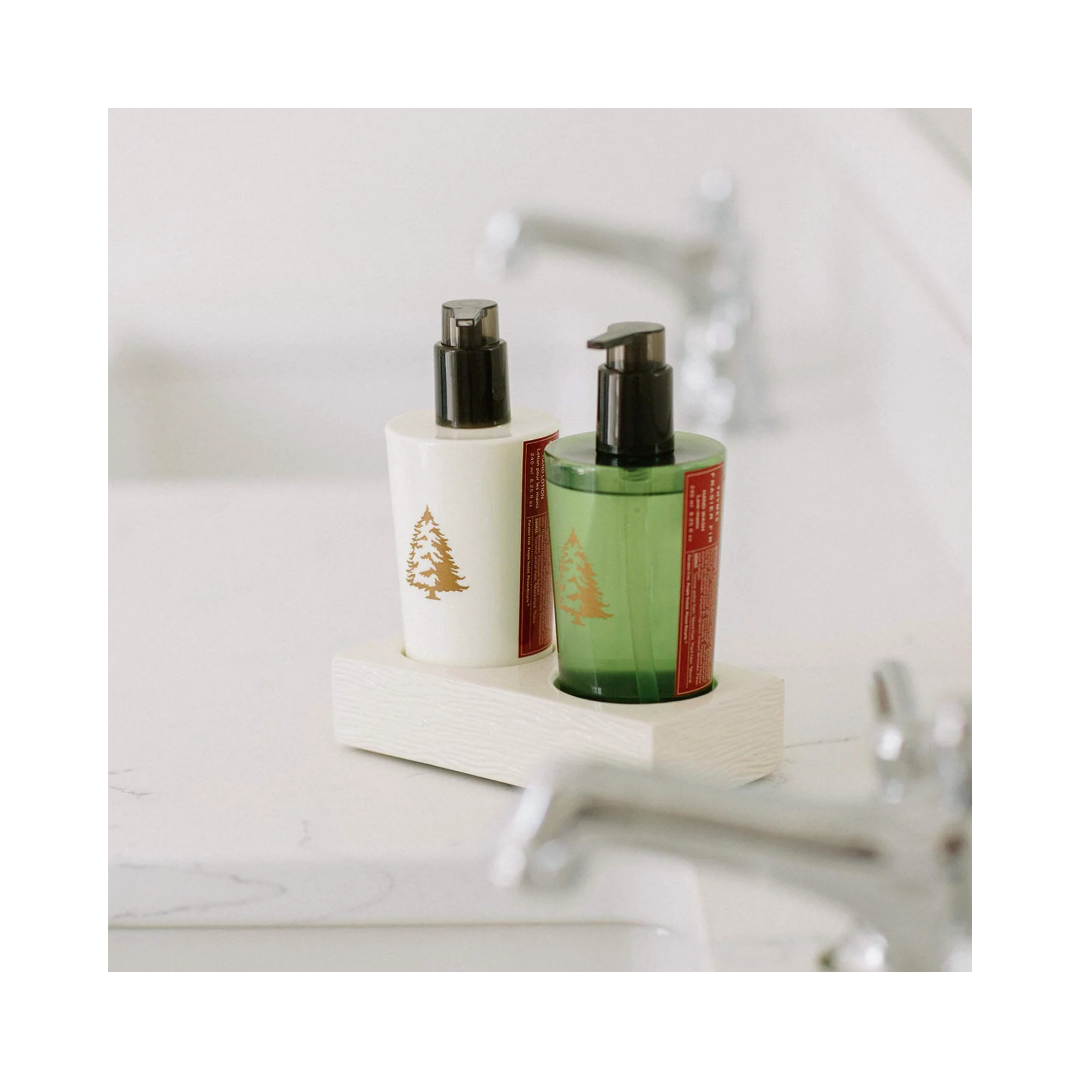 Frasier Fir Sink Set Ceramic Caddy